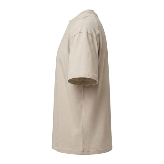 T-SHIRT OVER BEIGE