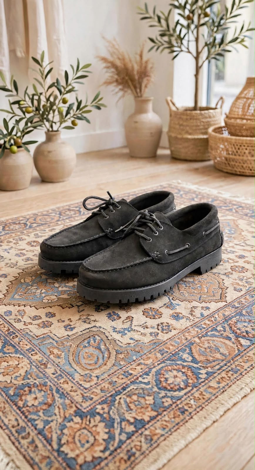 MOCASSINO DA BARCA NERO
