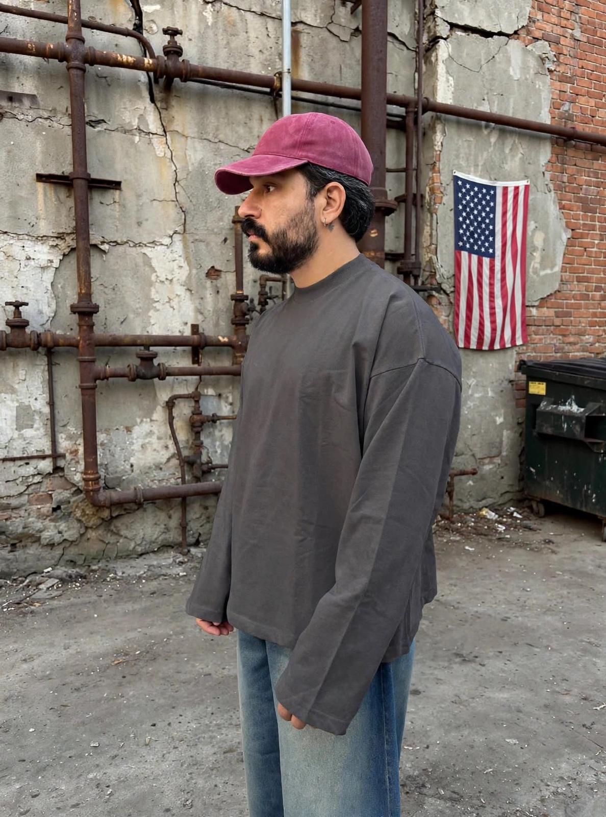 LONGSLEEVE GRIGIA