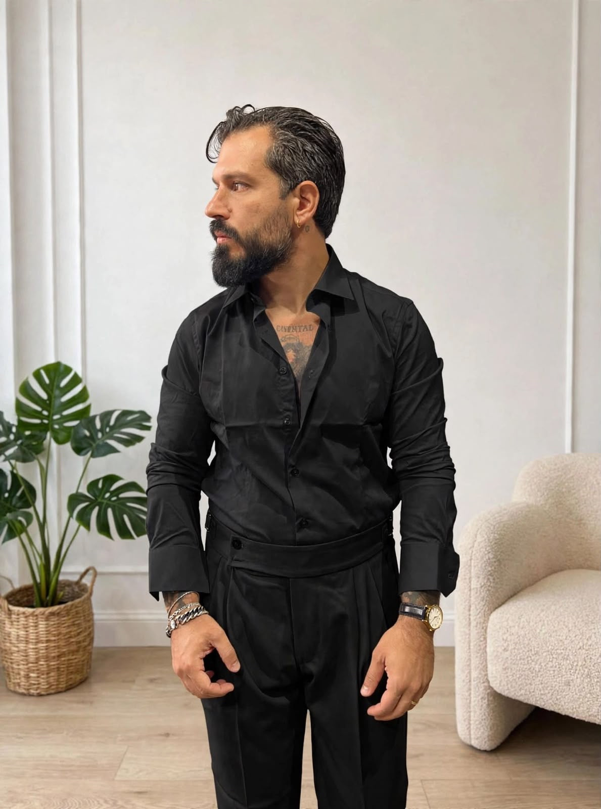 CAMICIA CLASSIC NERA