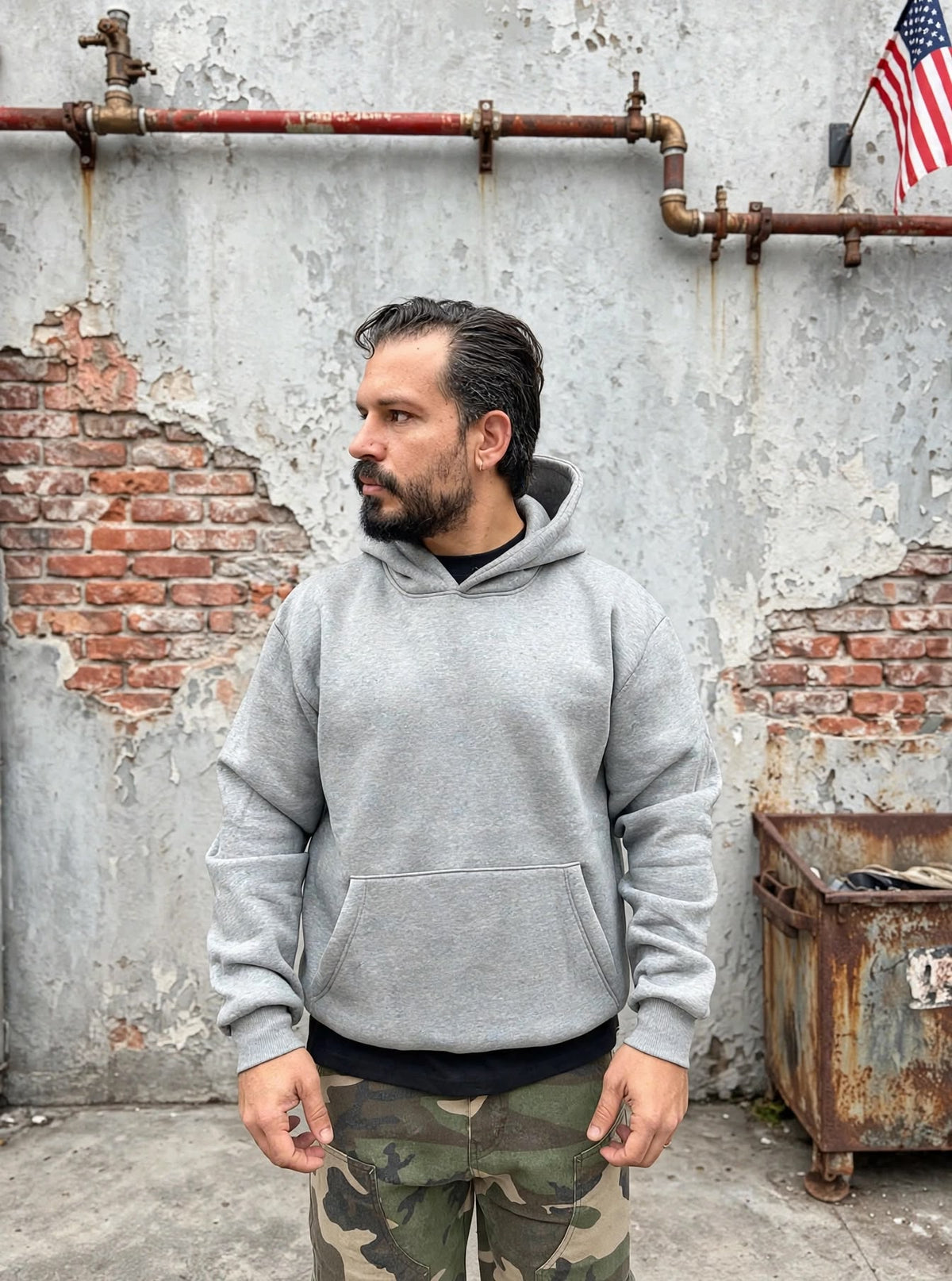 FELPA CROP GRIGIO NIKE