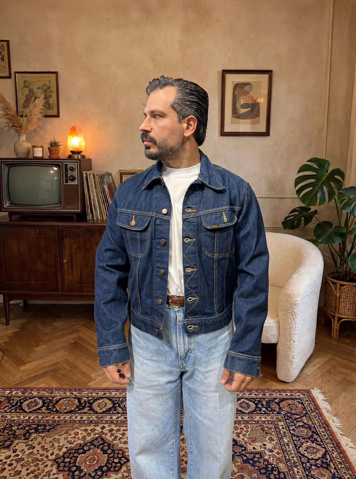 JACKET LEE DENIM CROPPED