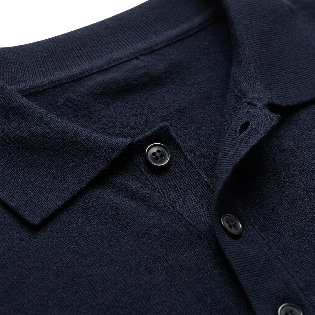 POLO IN FILO NERA