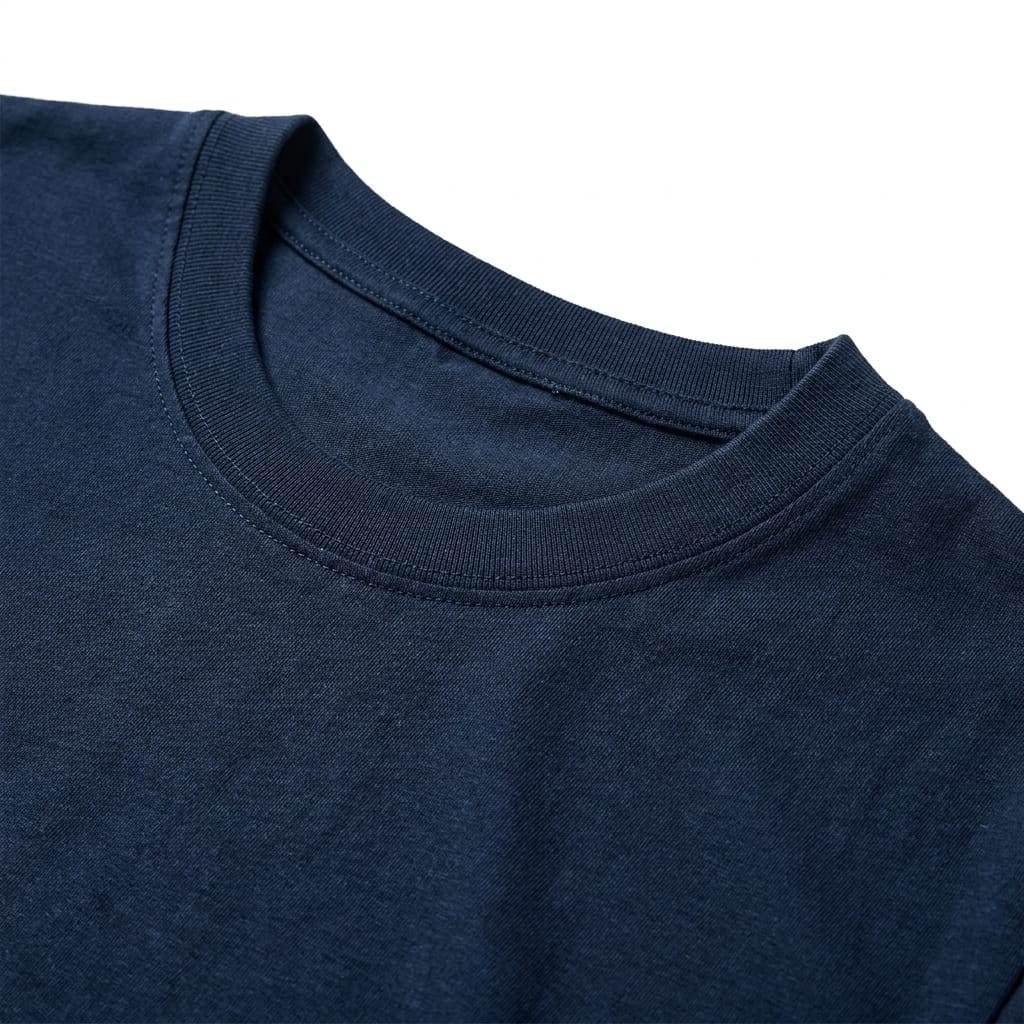 T-SHIRT FILO DI SCOZIA BLU NAVY