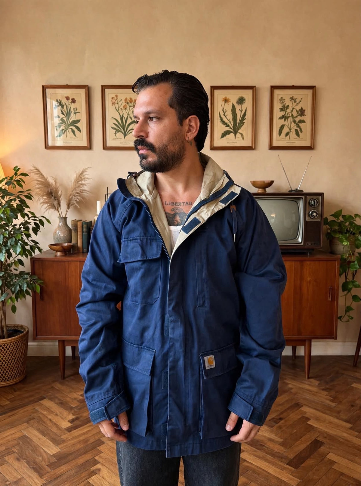 JACKET CARHARTT BLU