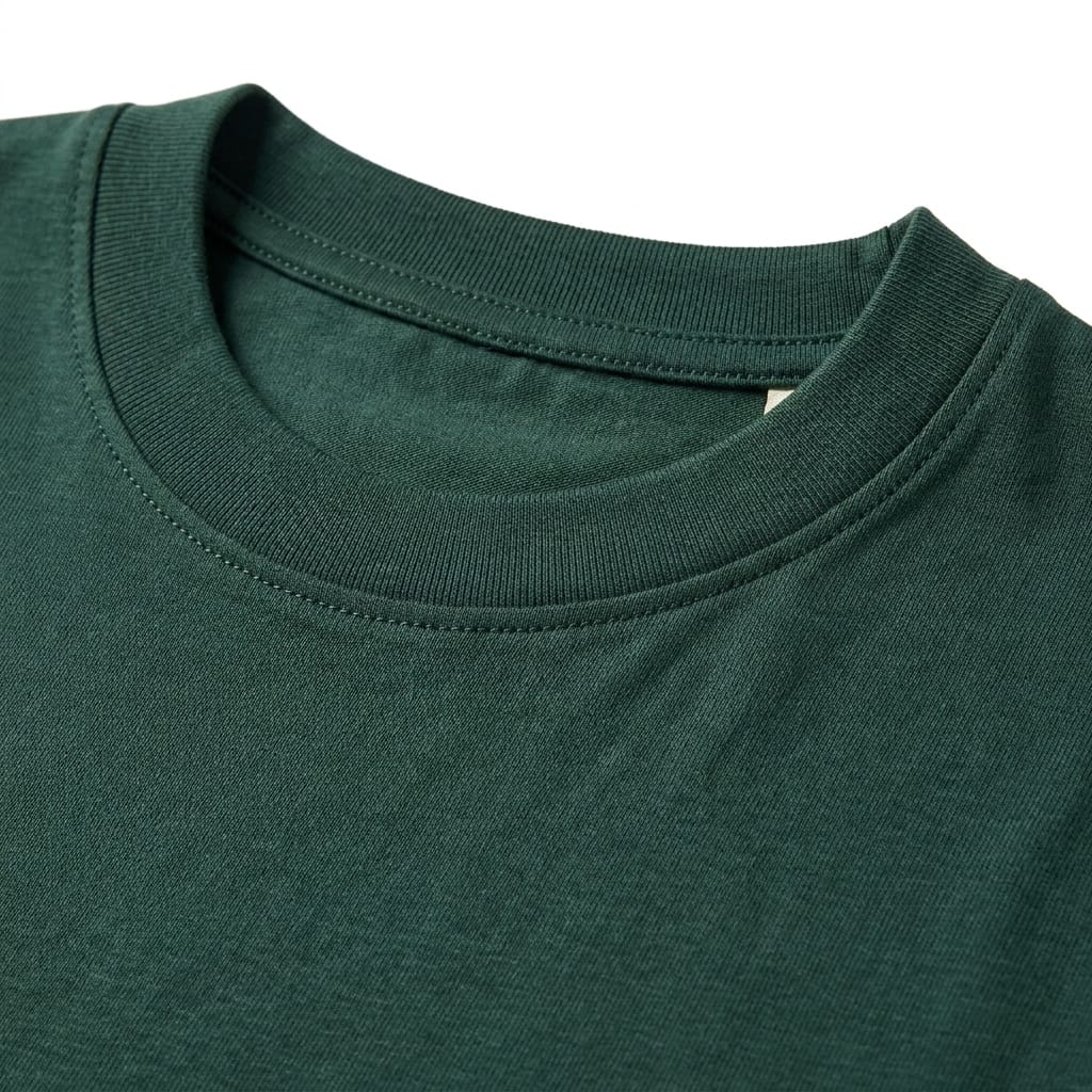 T-SHIRT FILO DI SCOZIA VERDE