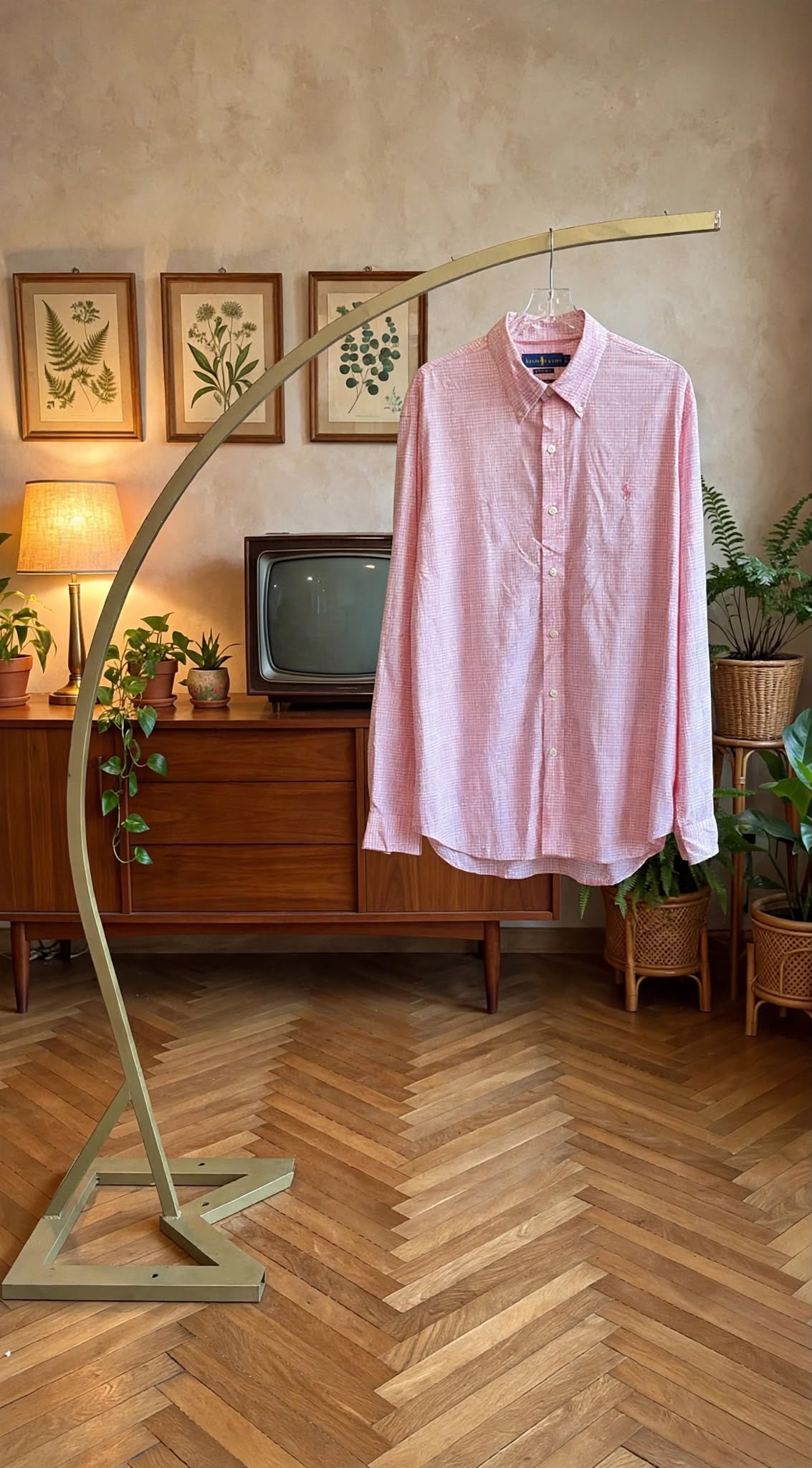 CAMICIA RALPH LAUREN ROSA