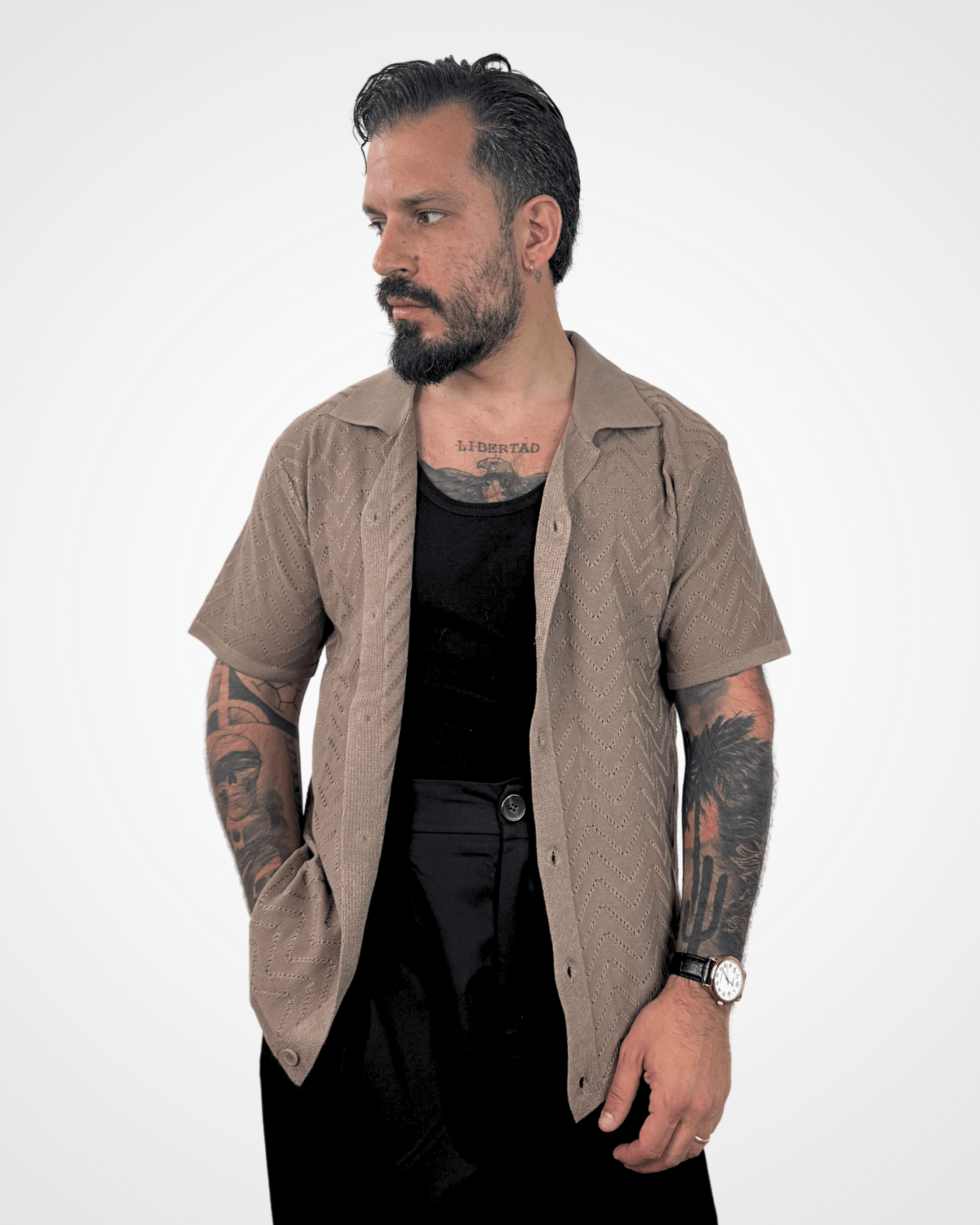 Cardigan traforato