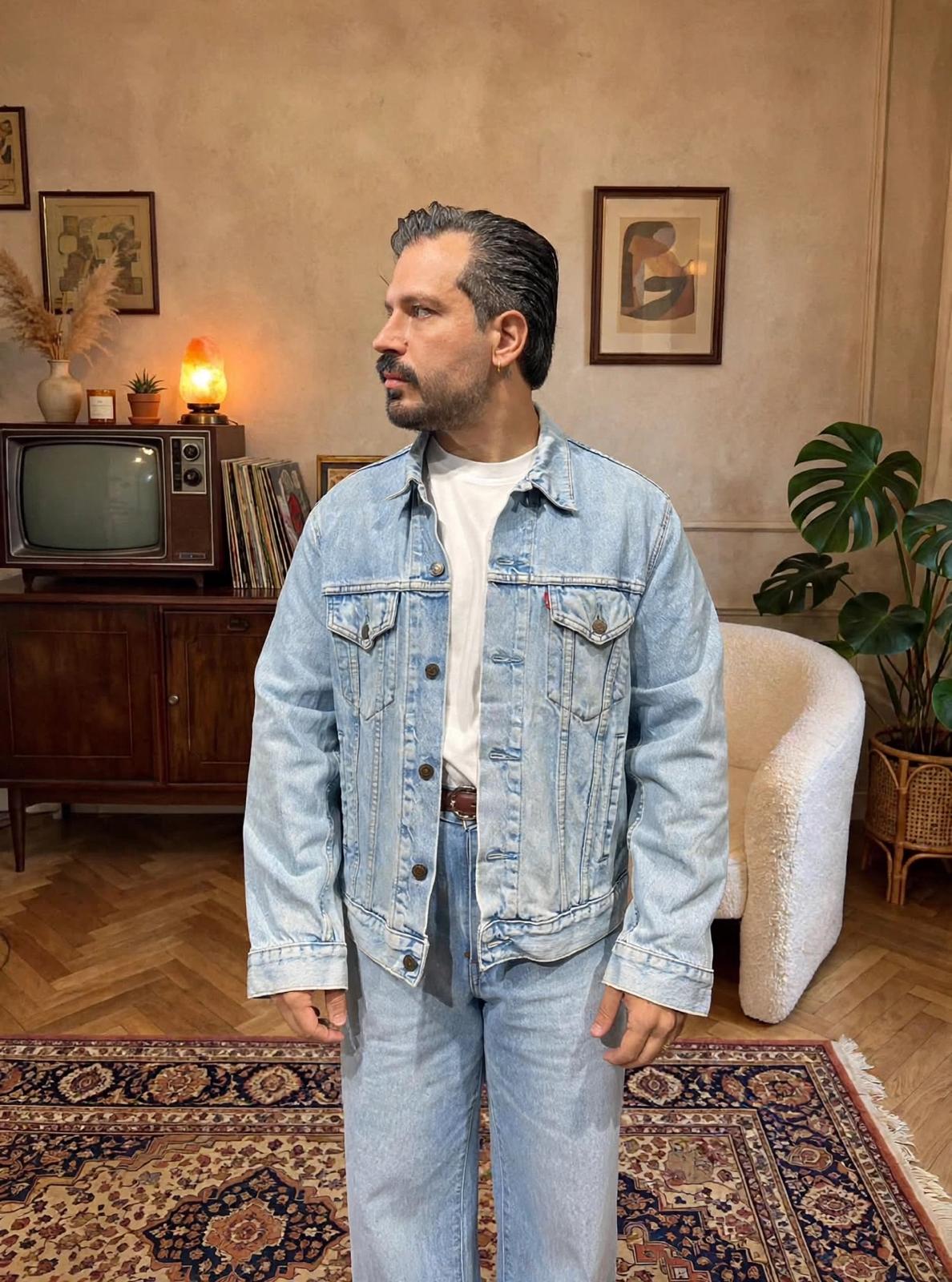JACKET LEVIS DENIM CLEAR