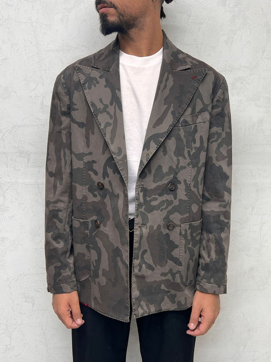 Giacca doppiopetto militare