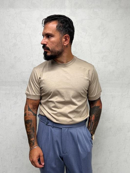 t shirt filo di scozia