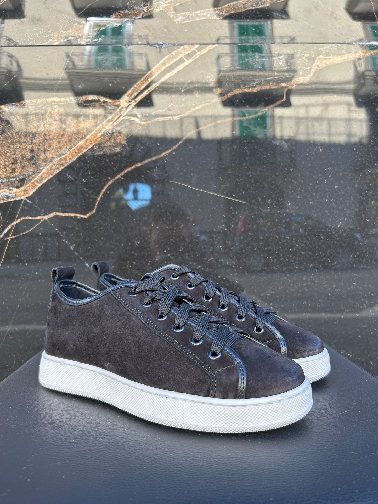 Sneakers Suede Black