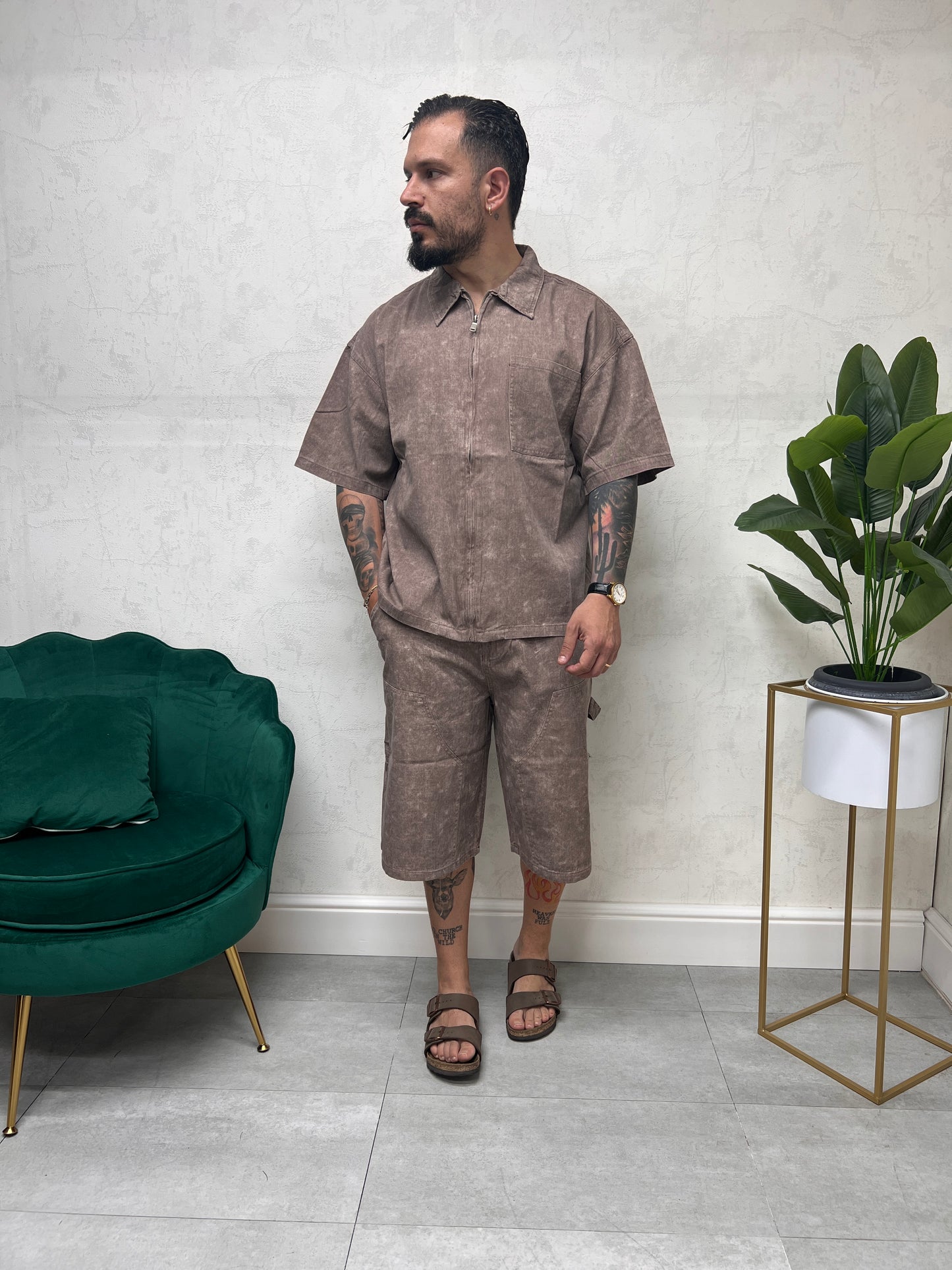 Coordinato marmorizzato
