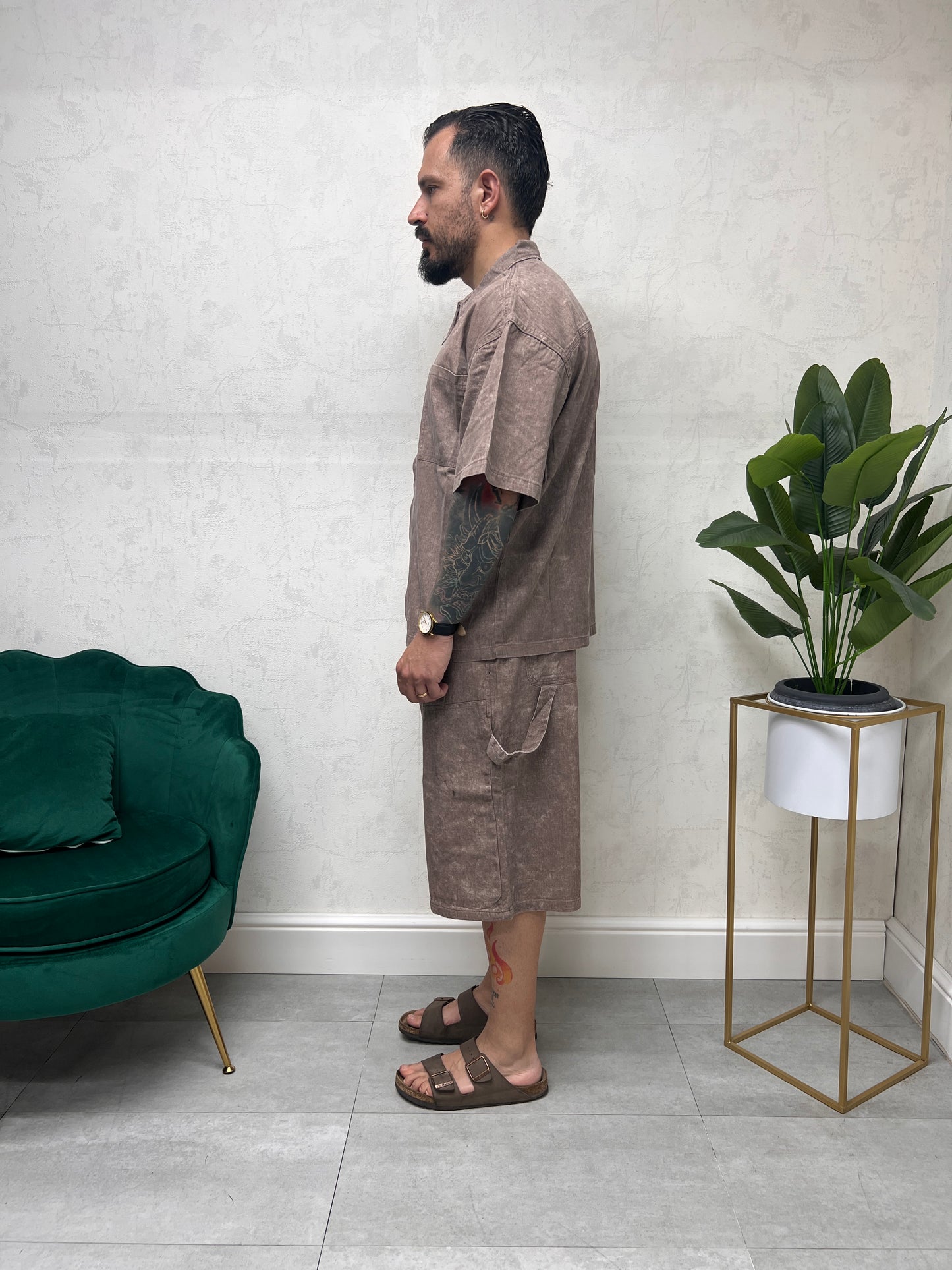 Coordinato marmorizzato
