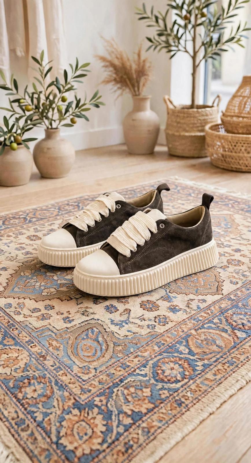 SNEAKERS PLATFORM MORO