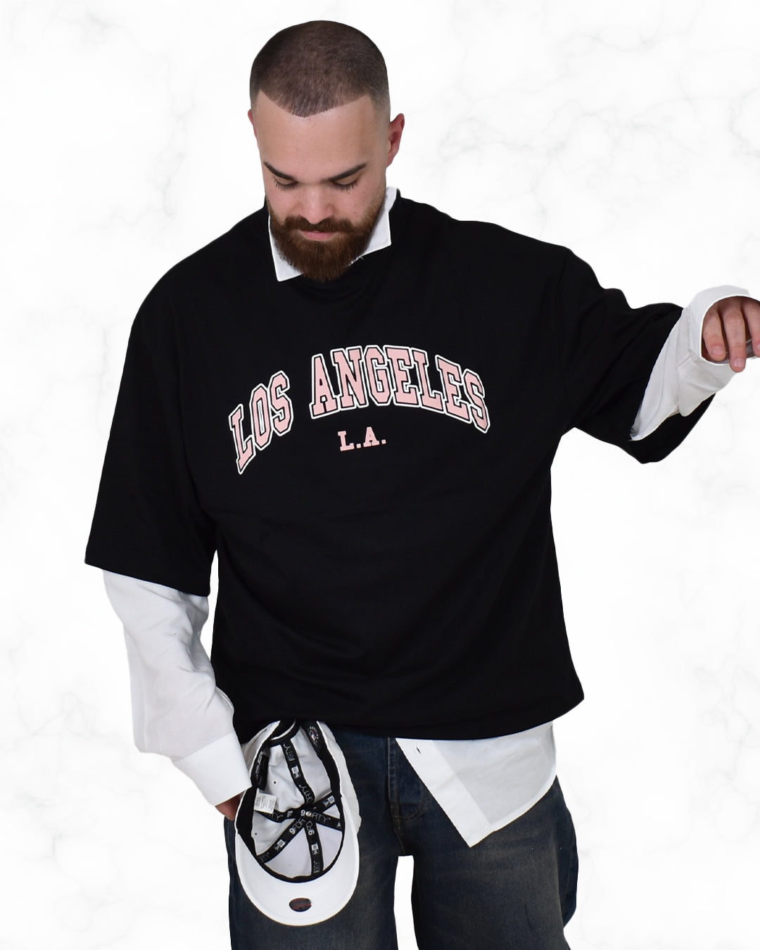 T-Shirt CROP Los Angeles