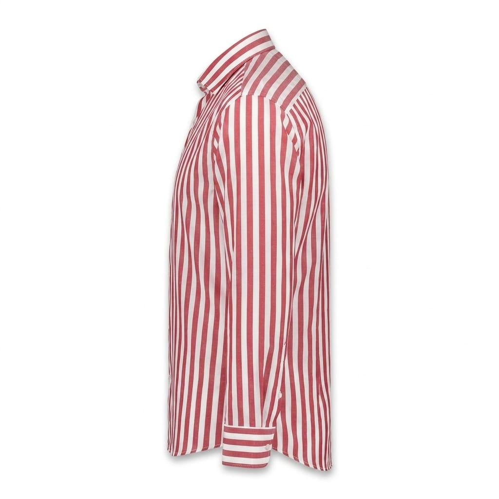 CAMICIA RIGA LARGA ROSSA