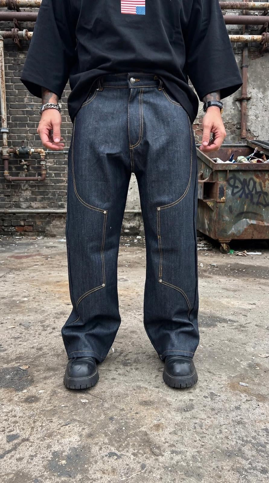 JEANS BAGGY PERÙ DARK