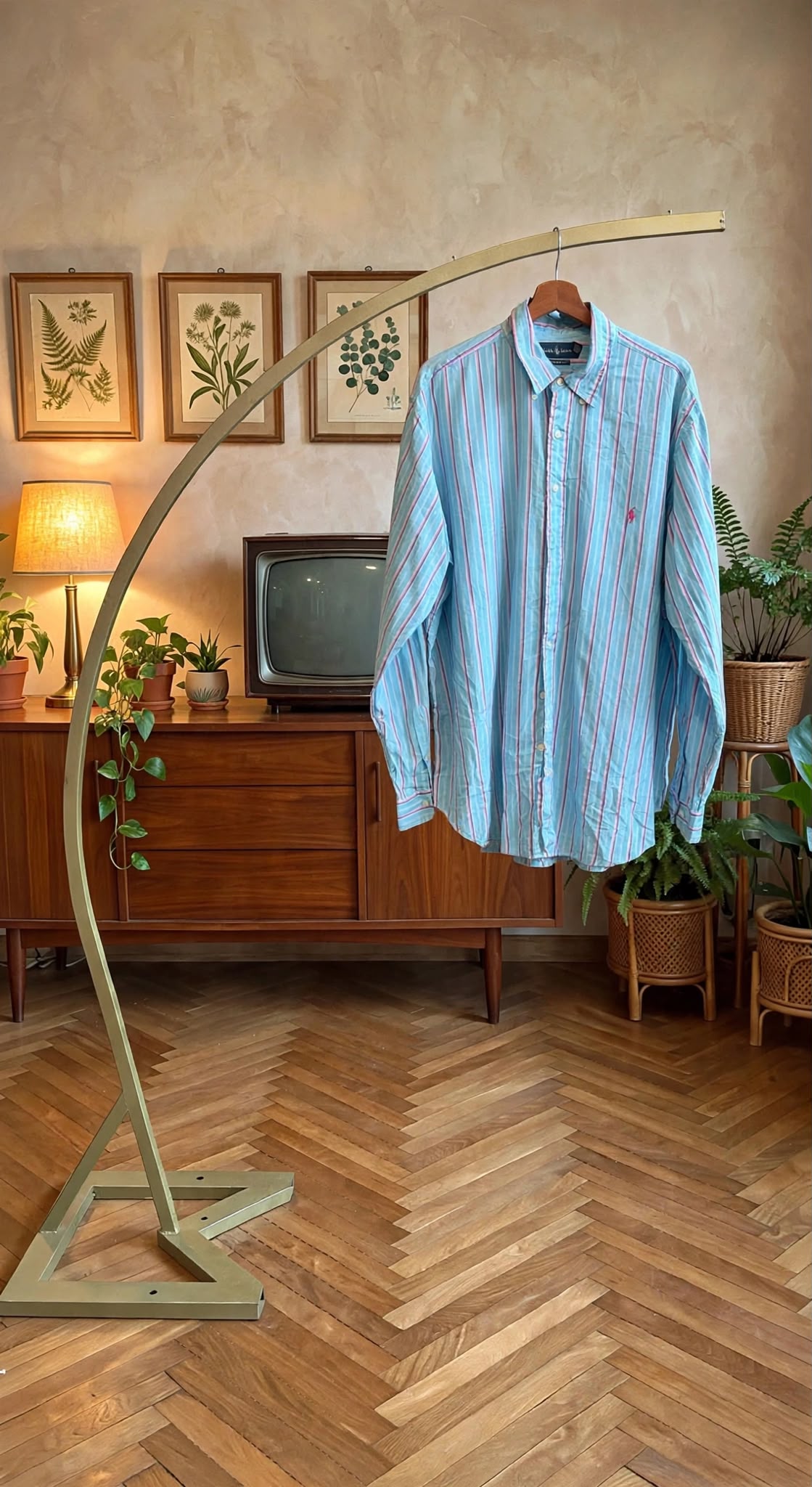 CAMICIA RALPH LAUREN RIGATA