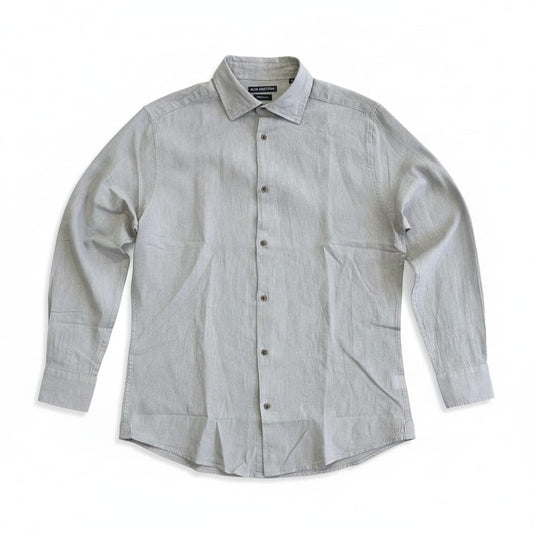 CAMICIA MISTO LINO BEIGE