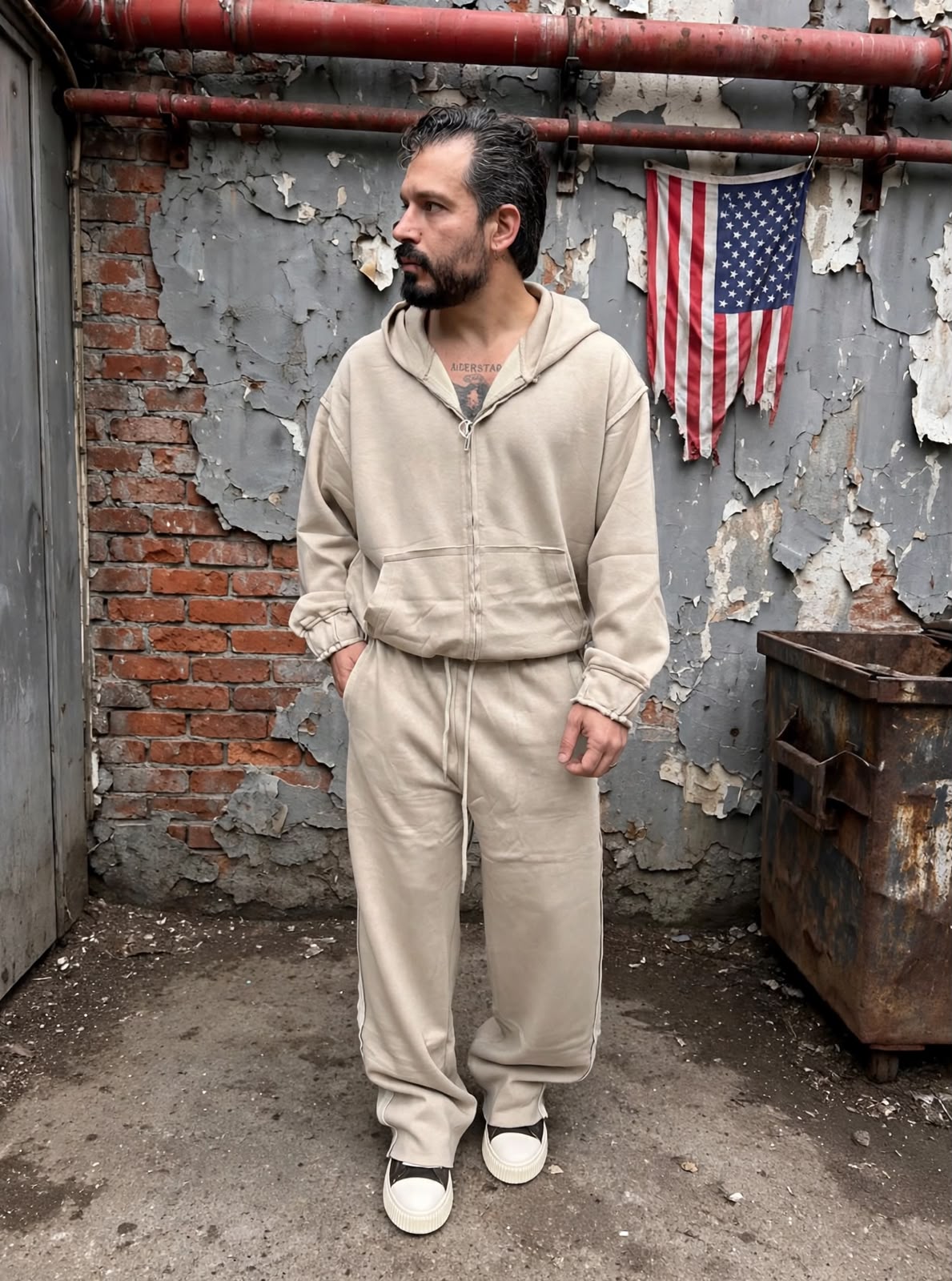 TRACKSUIT RIOT BEIGE