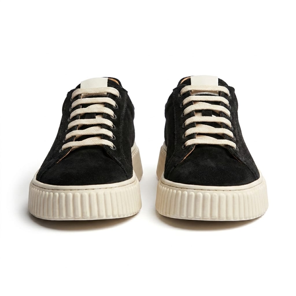 SNEAKERS PLATFORM NERA