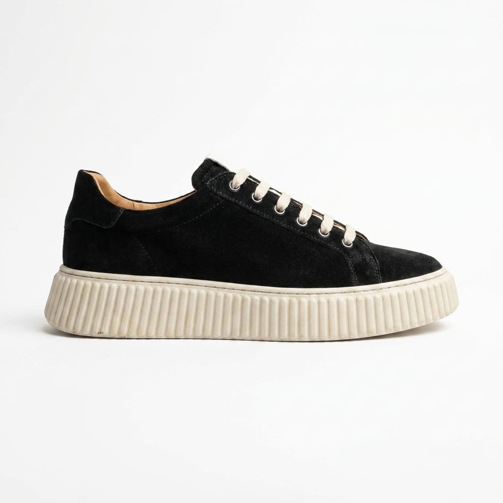 SNEAKERS PLATFORM NERA