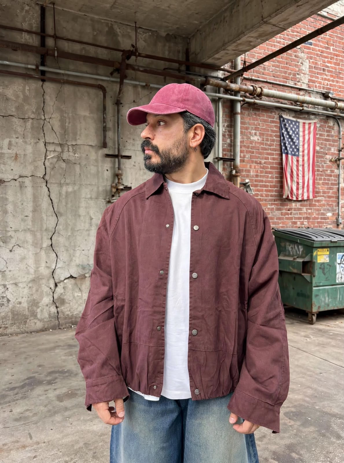 JACKET COMFORT BORDEAUX
