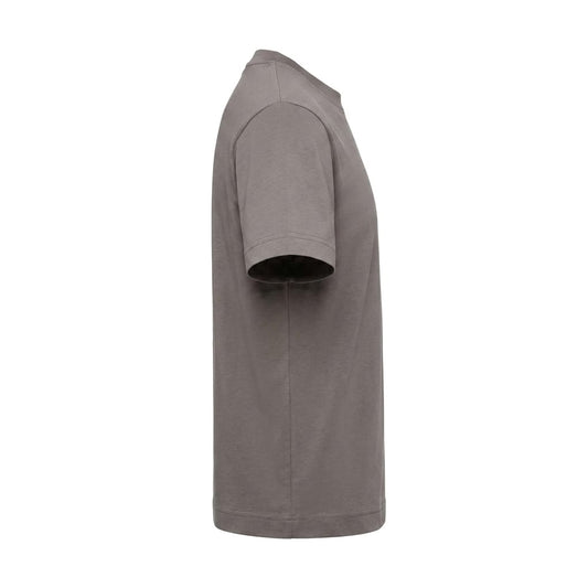 T-SHIRT FILO DI SCOZIA PREMIUM FANGO