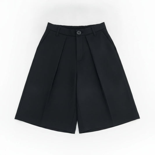 BERMUDA CON PINCES NERO