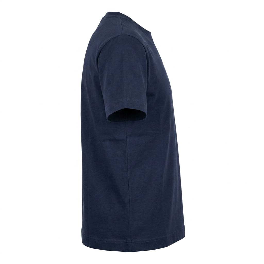 T-SHIRT FILO DI SCOZIA PREMIUM BLU NAVY