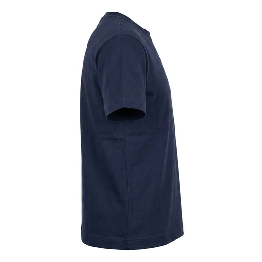 T-SHIRT FILO DI SCOZIA PREMIUM BLU NAVY