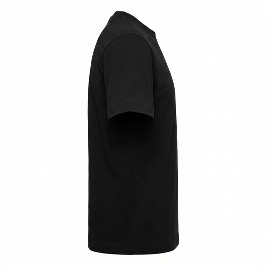 T-SHIRT FILO DI SCOZIA PREMIUM NERA