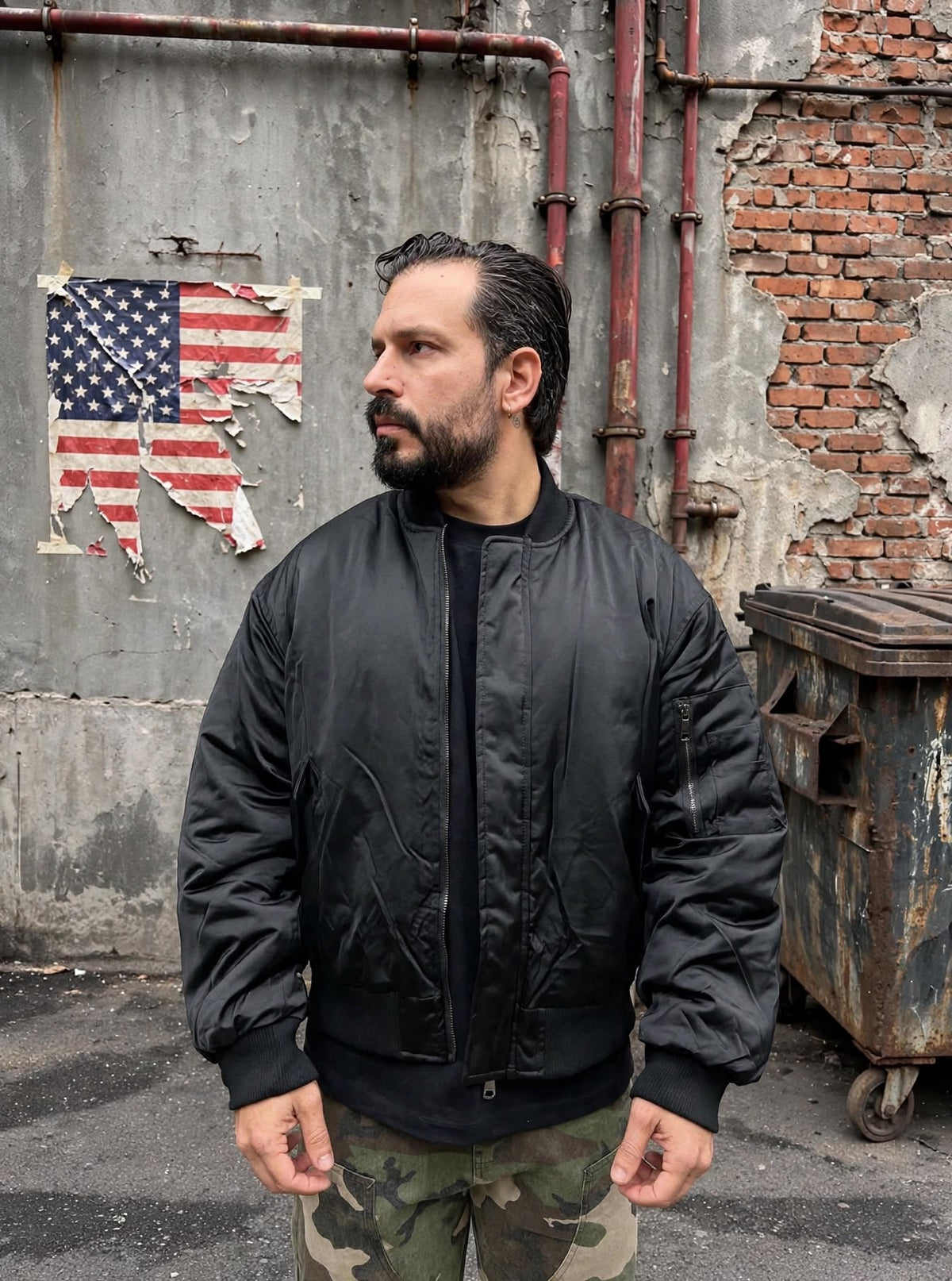 JACKET OUTLAW NERO