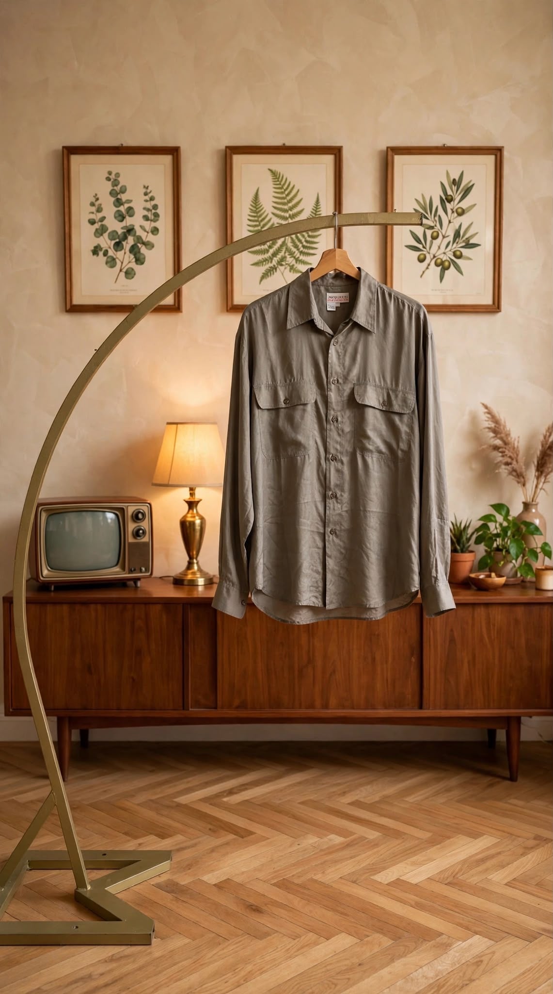 CAMICIA VINTAGE SETA