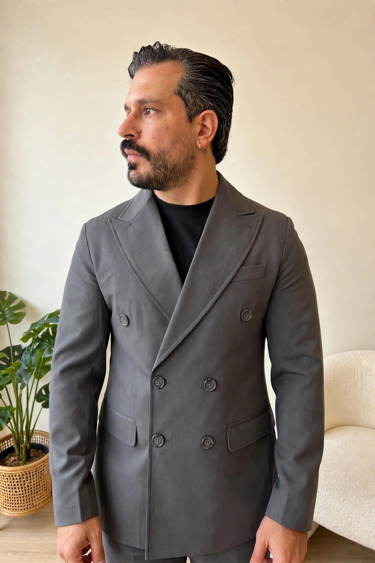 ABITO DOPPIOPETTO REGULAR GRIGIO