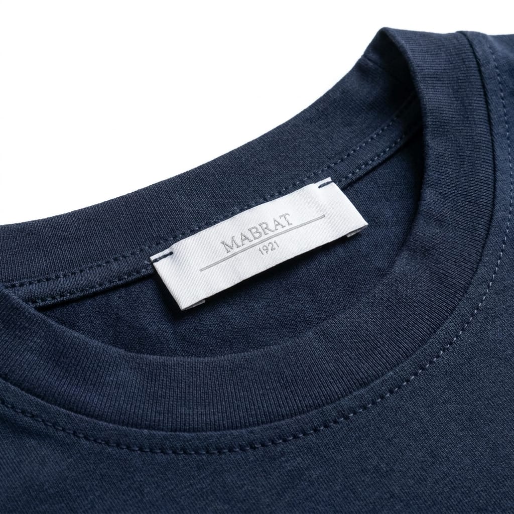 T-SHIRT FILO DI SCOZIA PREMIUM BLU NAVY
