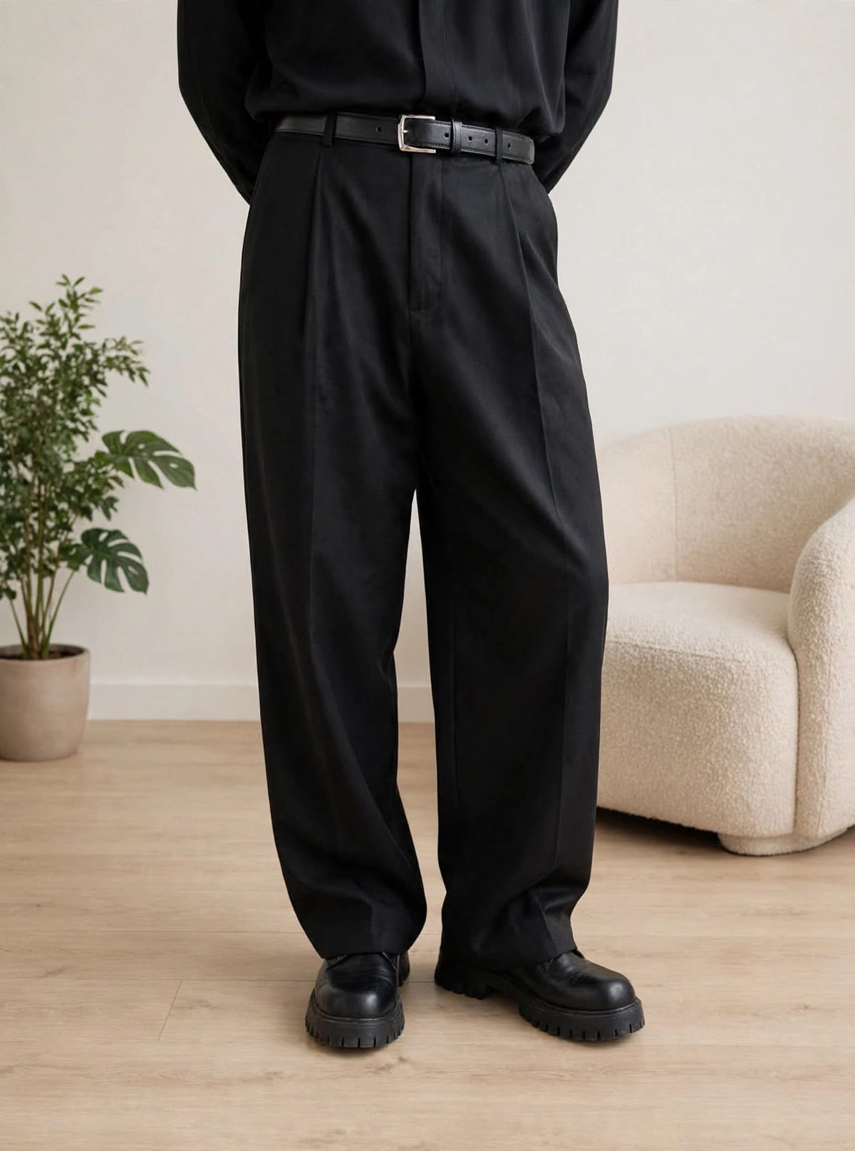 PANTALONE FRONTIER NERO