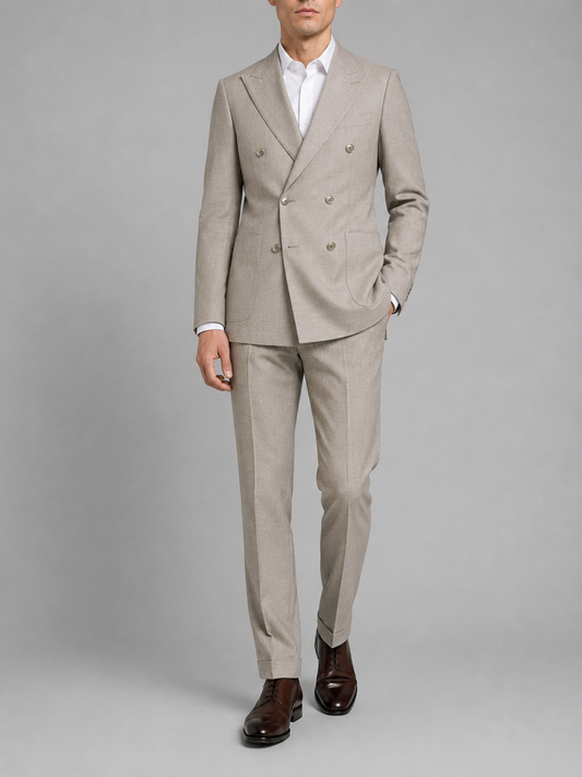 ABITO DOPPIOPETTO BEIGE