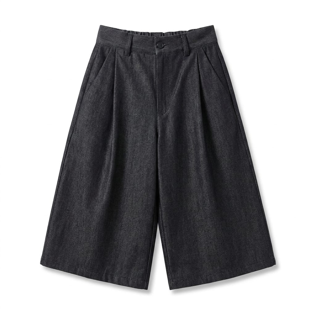 JORTS BAGGY DENIM DARK