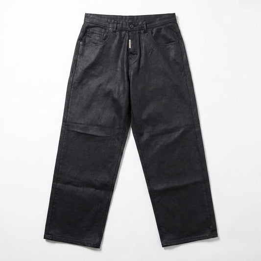 JEANS SUPER BAGGY SPALMATO