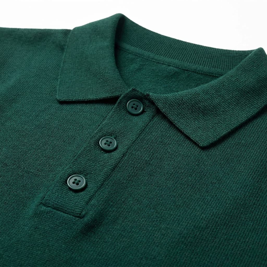 POLO IN FILO VERDE