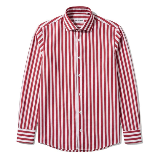 CAMICIA RIGA LARGA ROSSA