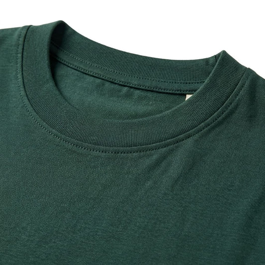 T-SHIRT FILO DI SCOZIA VERDE