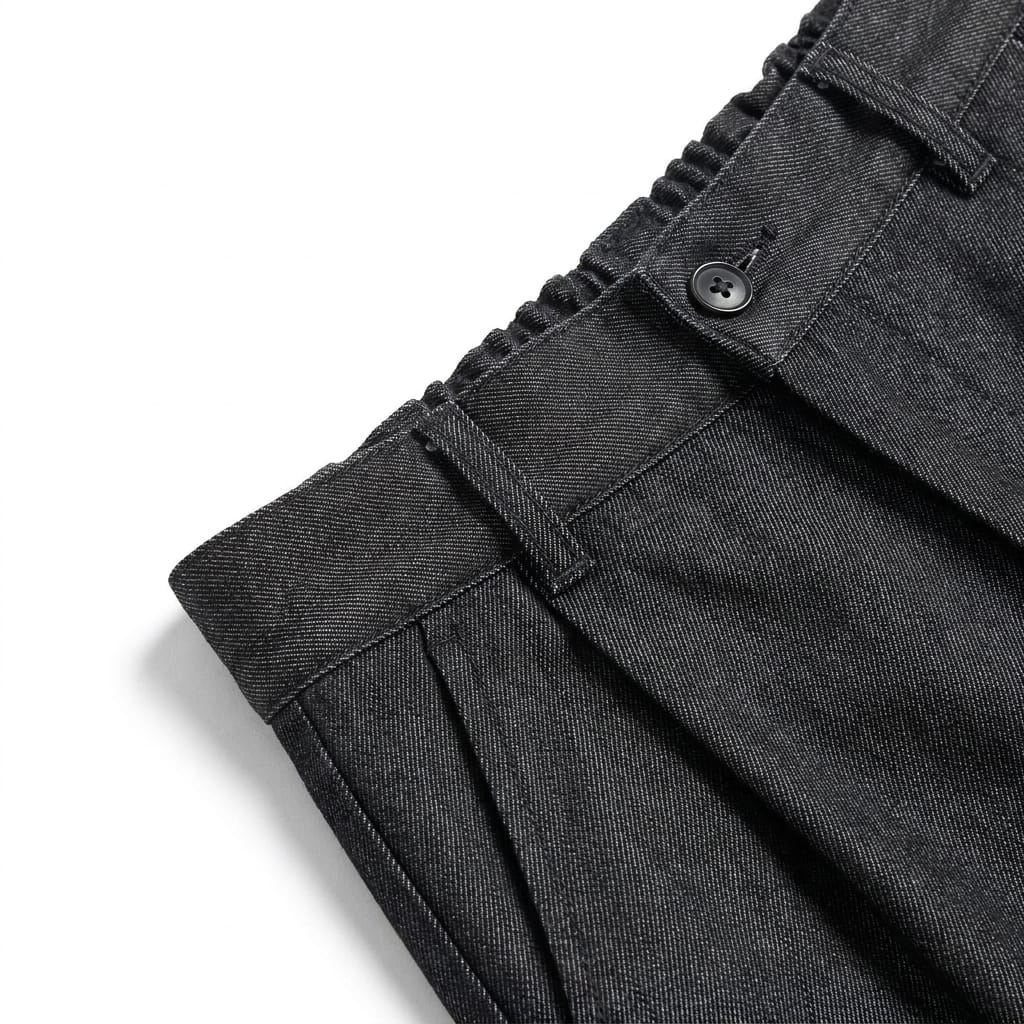 JORTS BAGGY DENIM DARK