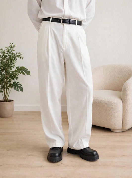 PANTALONE FRONTIER BIANCO