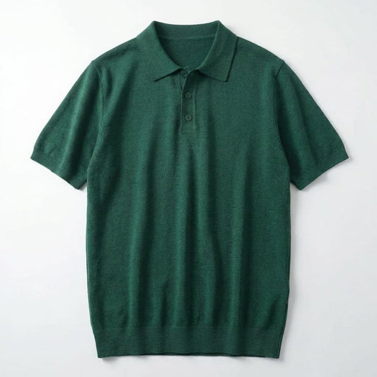 POLO IN FILO VERDE