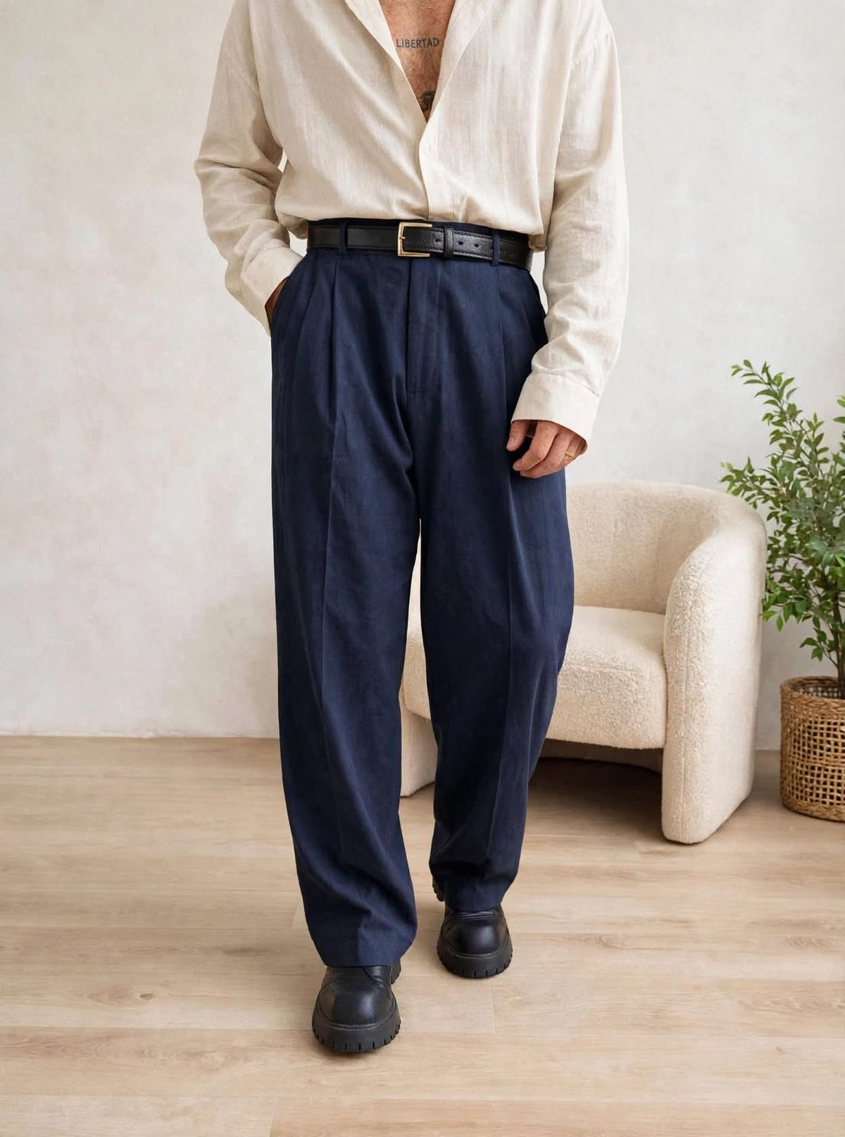 PANTALONE FRONTIER BLU NAVY