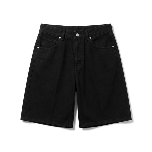 BERMUDA JEANS REGULAR NERO