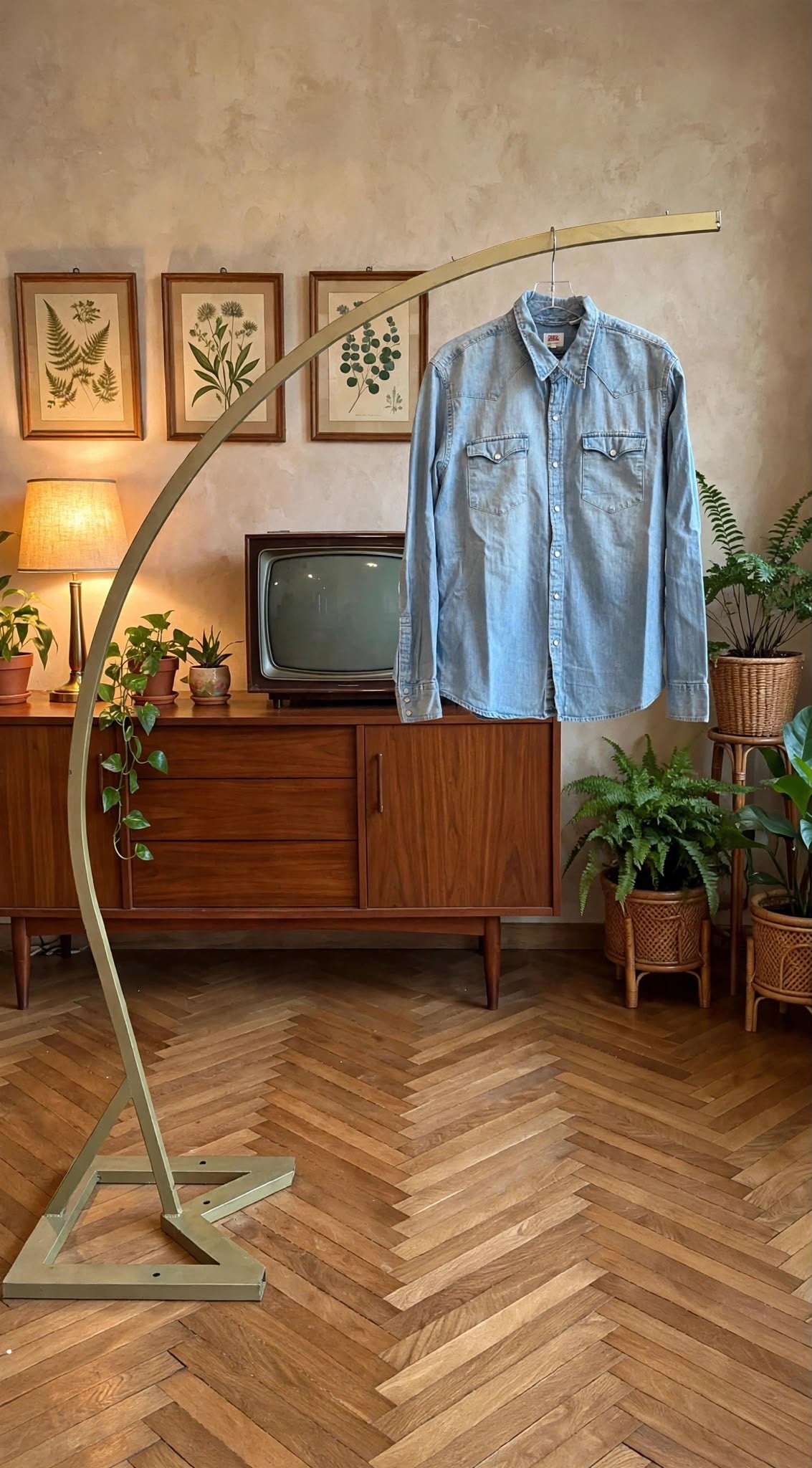 CAMICIA LEVIS DENIM CHIARO FIAMMATO